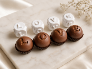Carimbo para Doces e Brigadeiros Alfabeto Clássico- Kit com Letras