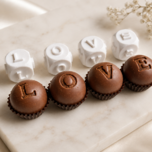 Carimbo para Doces e Brigadeiros Alfabeto Clássico- Kit com Letras