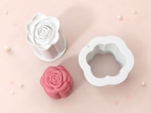 Modelador e Ejetor Para Modelar Brigadeiro em formato de Flor/ Rosa