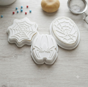 Kit Com 3 Cortadores de Biscoito Homem-Aranha